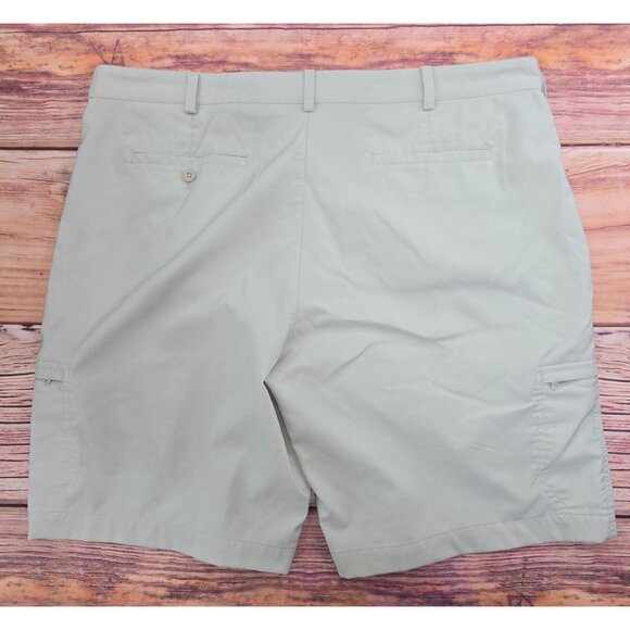 Nike Golf Mens Dri-Fit Cargo Shorts Size 40 Beige - Picture 2 of 7